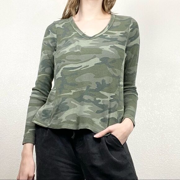T.la Green Camo Thermal Long Sleeve Shirt - Picture 8 of 8